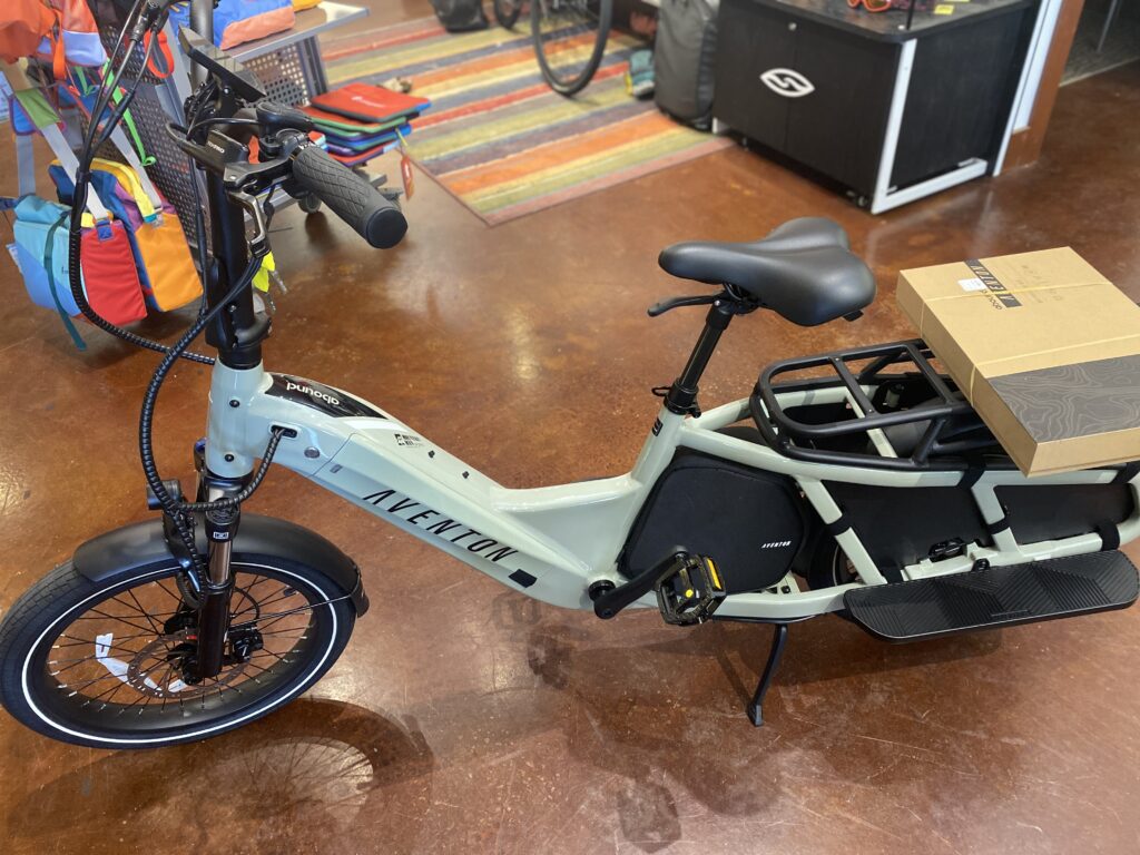 Aventon cargo e-bike